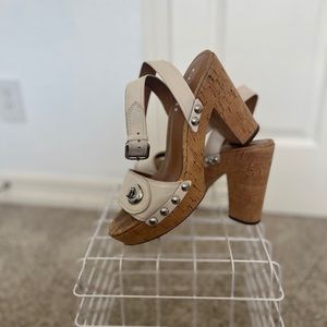 Coach Cork Heels